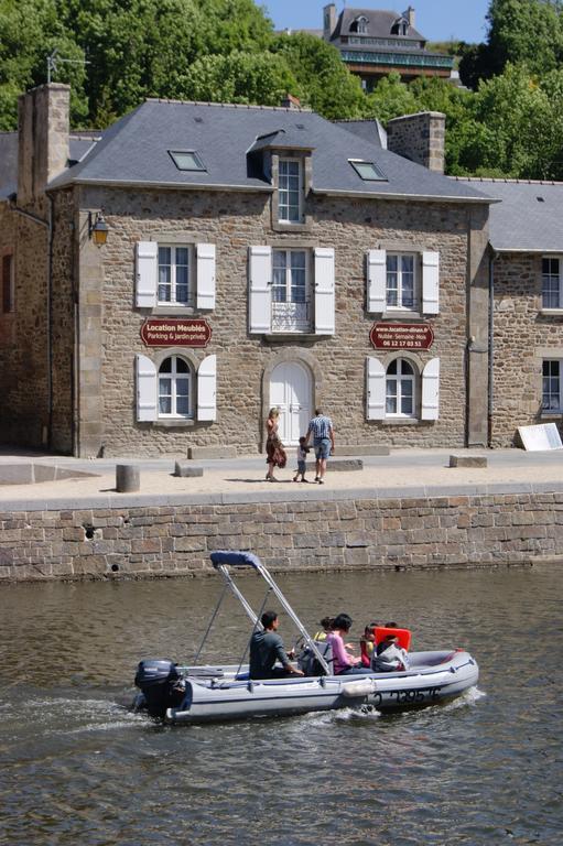 Au Fil De L'Eau - Le Bord De Rance Leilighet Dinan Eksteriør bilde